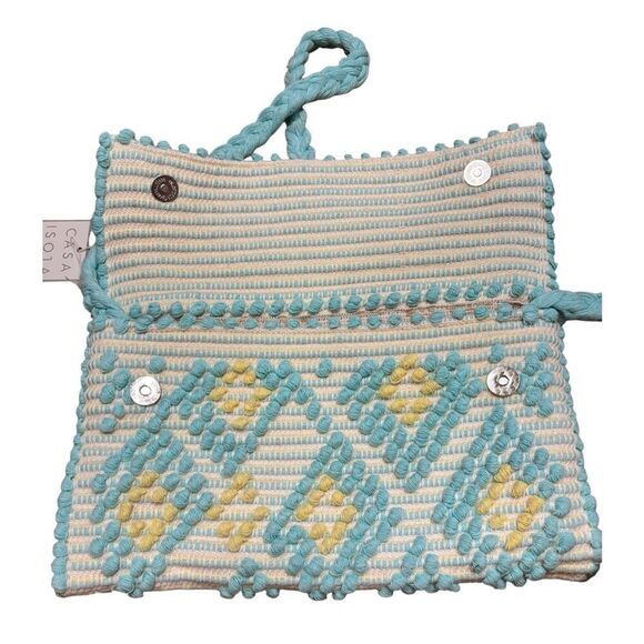 Casa Isota Hand Woven Made in Italy Tote NWT MSRP $447 - Picture 4 of 6